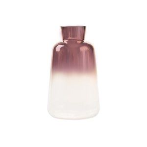 Ombre Vase, Desk Floral Glass Bud Vase, Champagne Gold Color, 2.56" W x 4.33" H